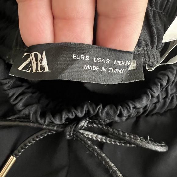 2/$30 Zara Join Life Jogger Trousers Pants Black Drawstring Elastic Cuff #5733 - Picture 12 of 16